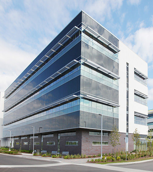 commercial building 		